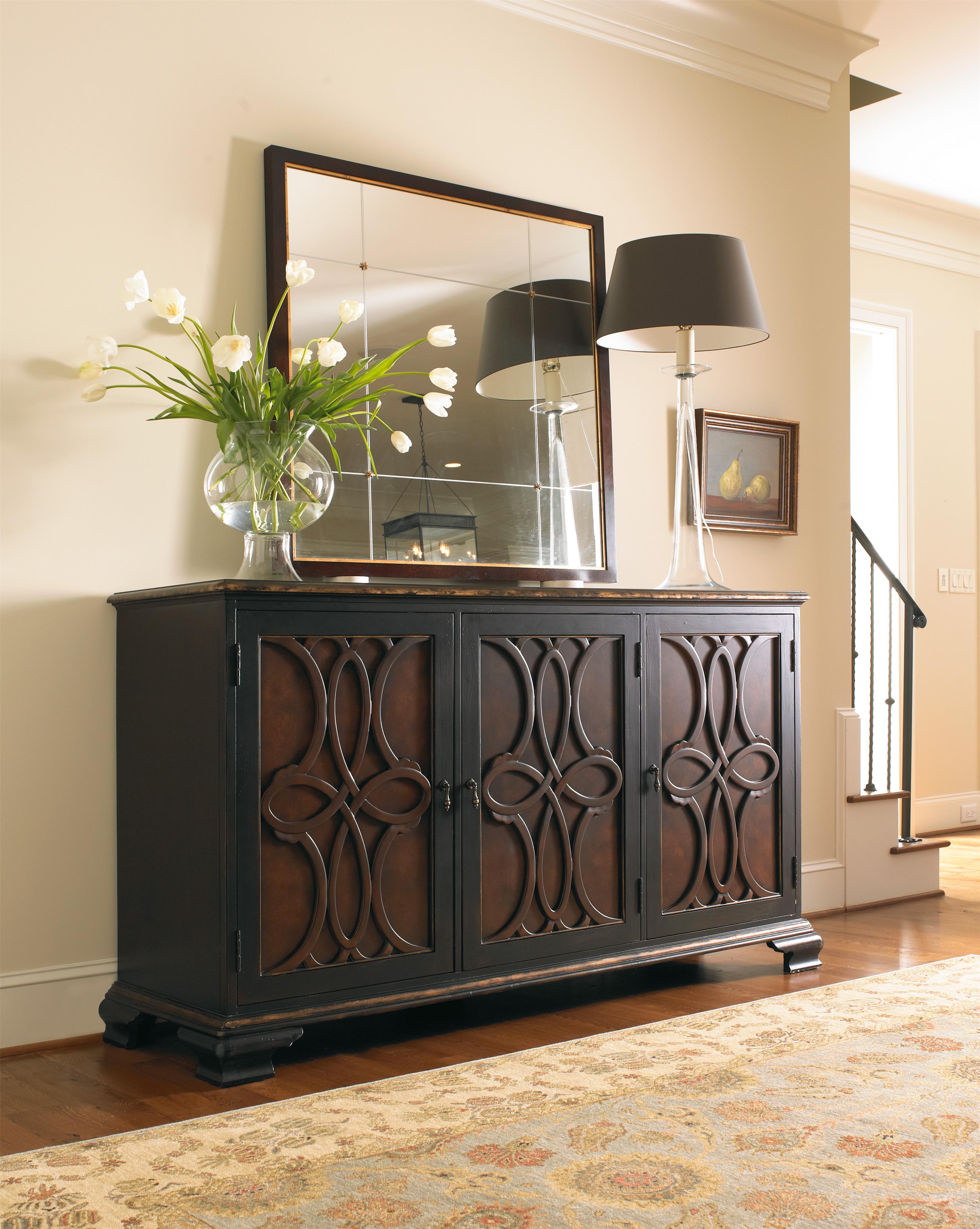 Hooker Furniture Living Room Accents 510385001 Two Tone Credenza with